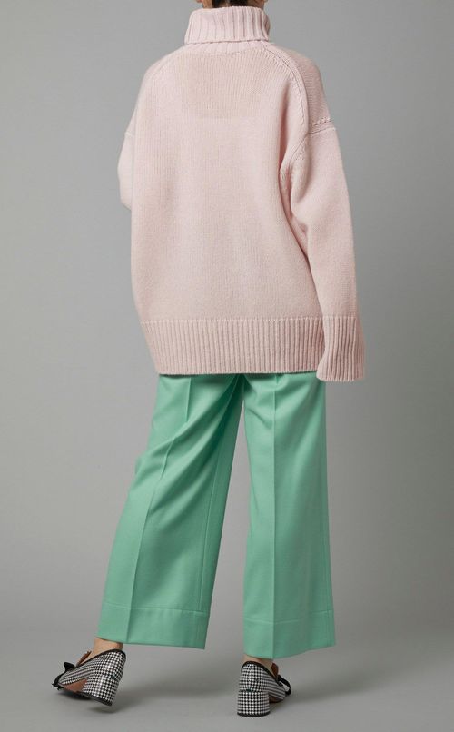 ファインウールタートルネックニットプルオーバー