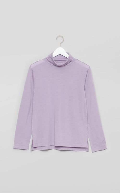 ライトウールタートルカットソー