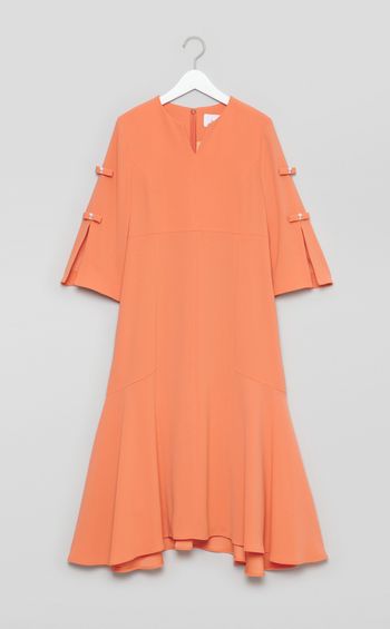 パールリボンスリーブワンピース