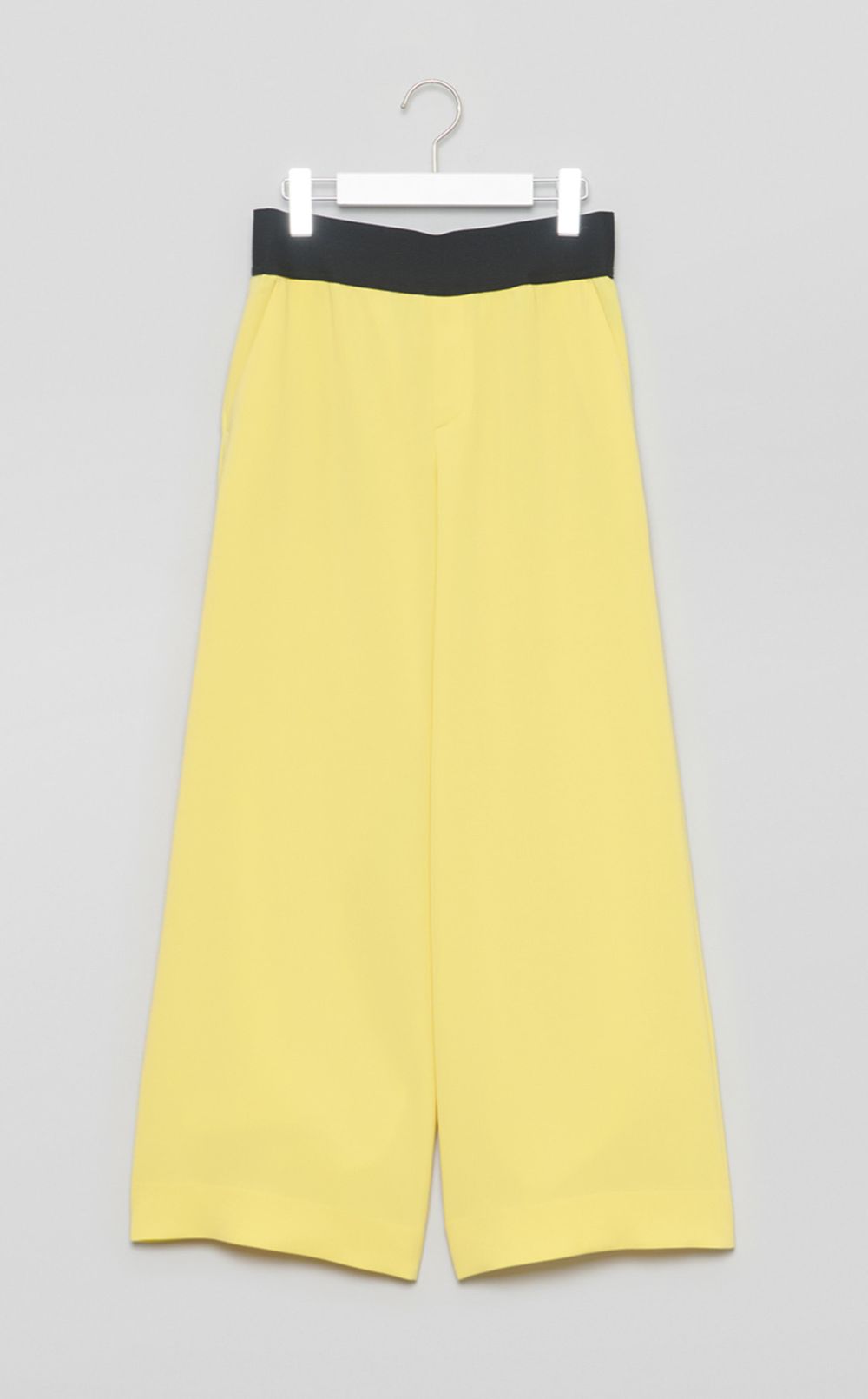 トリアセテートワイドパンツ