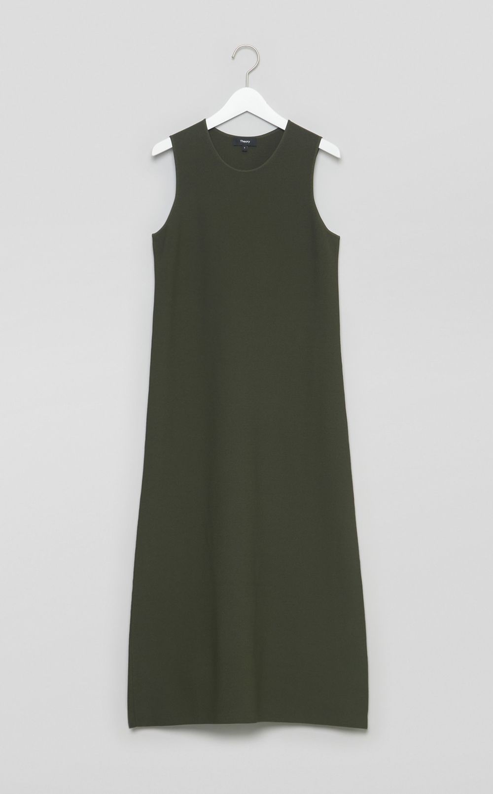 クレープニットノースリーブワンピース