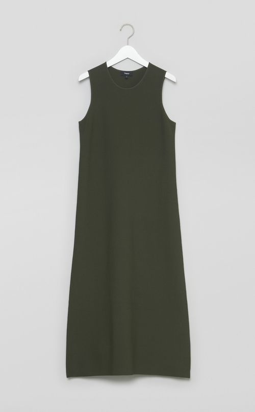 クレープニットノースリーブワンピース