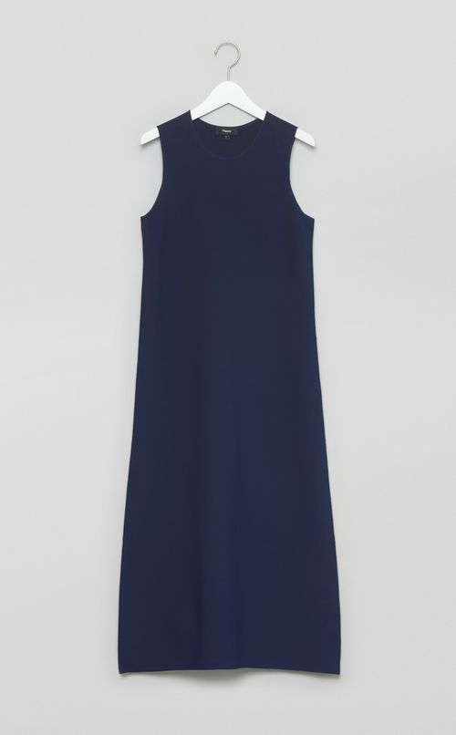 クレープニットノースリーブワンピース