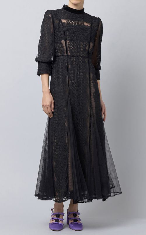 ジオメトリックレースワンピース