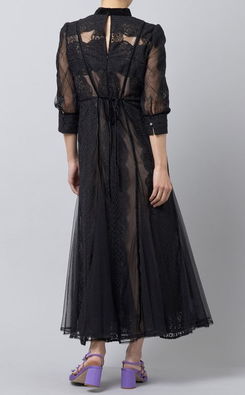 ジオメトリックレースワンピース