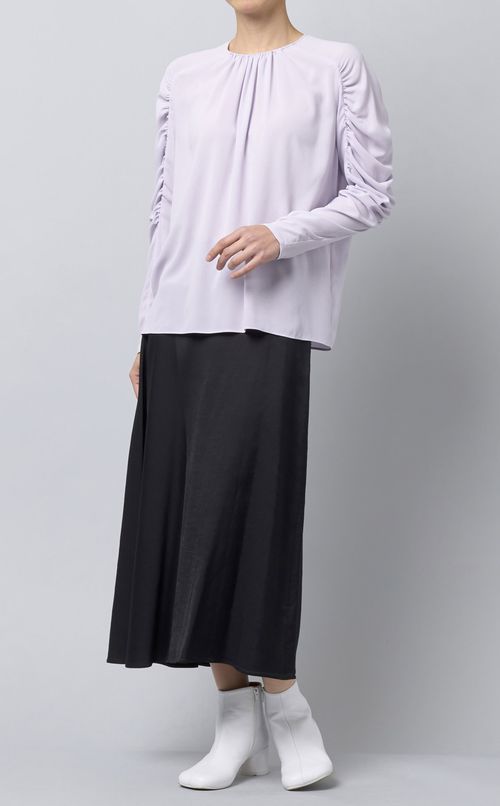 ギャザードレーププルオーバー