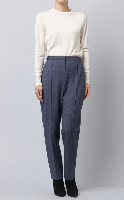 ストレッチクロップドテーパードパンツ