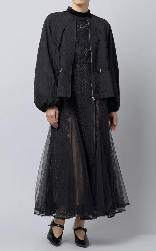 ジオメトリックレースワンピース