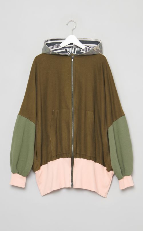 【roop】迷彩フーディパーカー