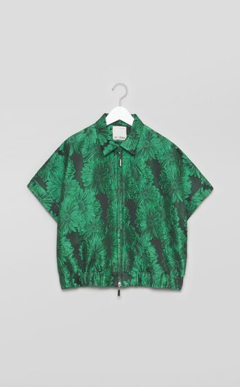 【roop】ジャガードブルゾン