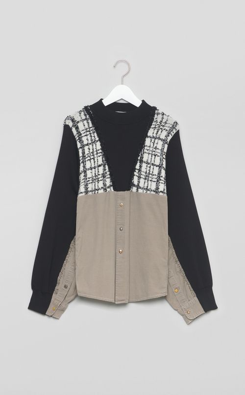 【roop】レフトオーバードッキングトップス