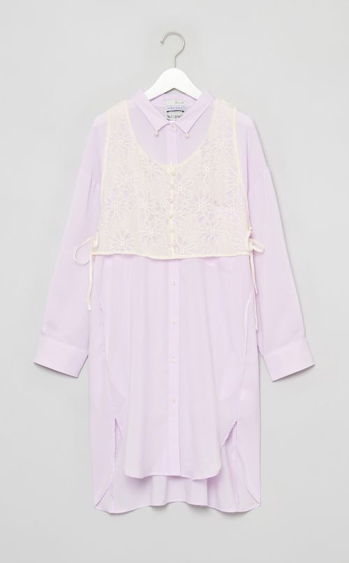 【roop】パールレイヤードシャツ