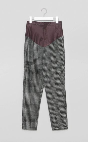 【roop】ウエスト切り替えパンツ