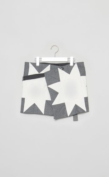 【roop】パッチワークラップスカート