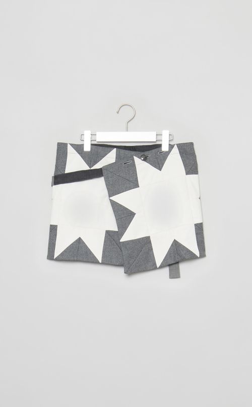 【roop】パッチワークラップスカート