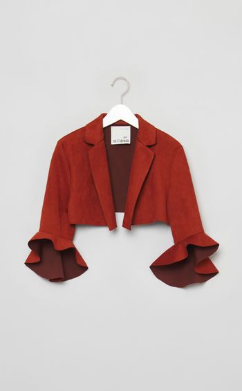 【roop】ベルスリーブショートジャケット