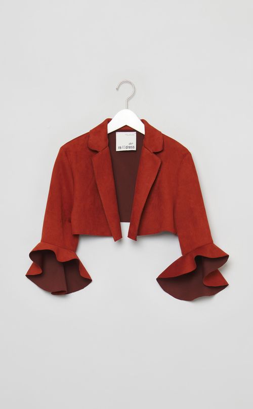 【roop】ベルスリーブショートジャケット