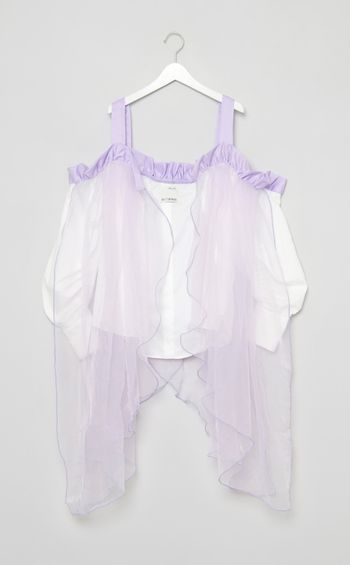 【roop】紫羽飾りベスト