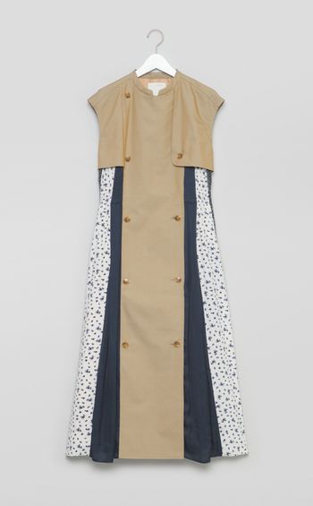 【roop】ドッキングトレンチワンピース-B