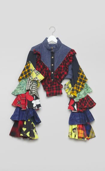 【roop】フリルショートジャケット