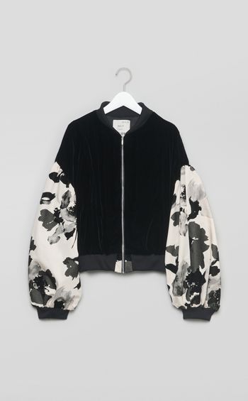 【roop】ベロアブルゾン