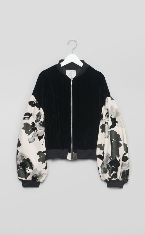 【roop】ベロアブルゾン