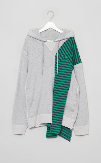 【roop】4スリーブニットパーカー