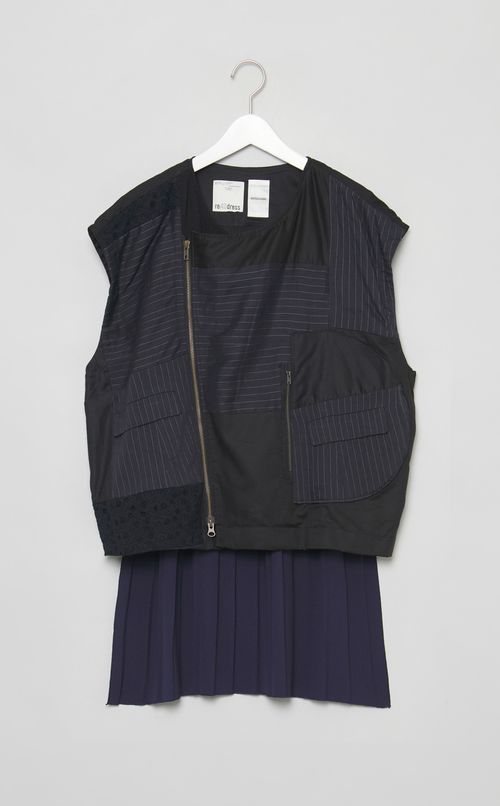 【roop】ツギハギライダースベスト