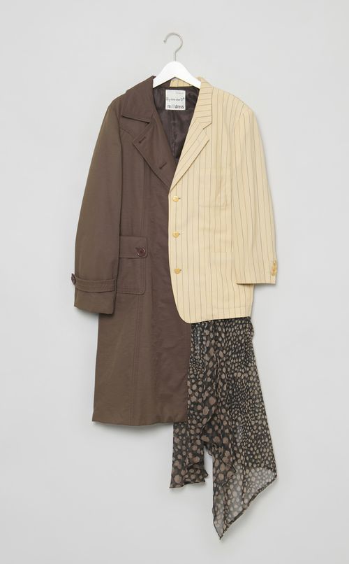 【roop】アシンメトリーコート