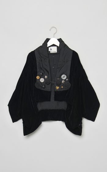 【roop】UPSIDE DOWN ベルベットジャケット