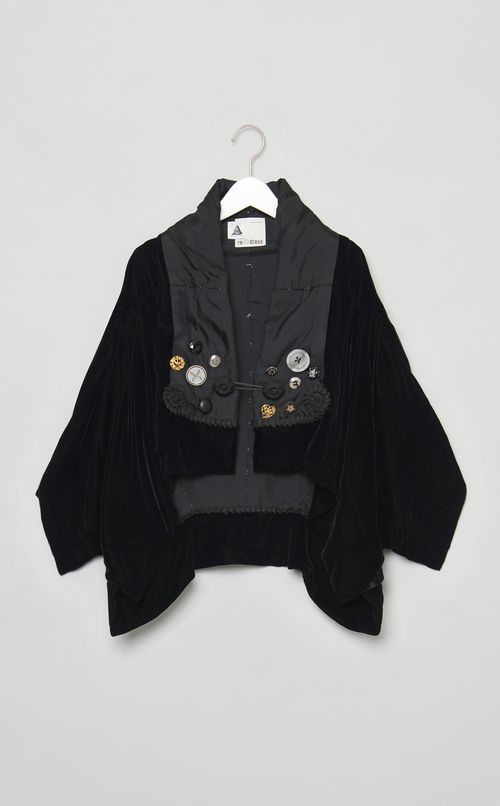 【roop】UPSIDE DOWN ベルベットジャケット