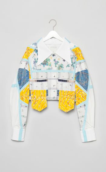 【roop】ツギハギショートシャツ