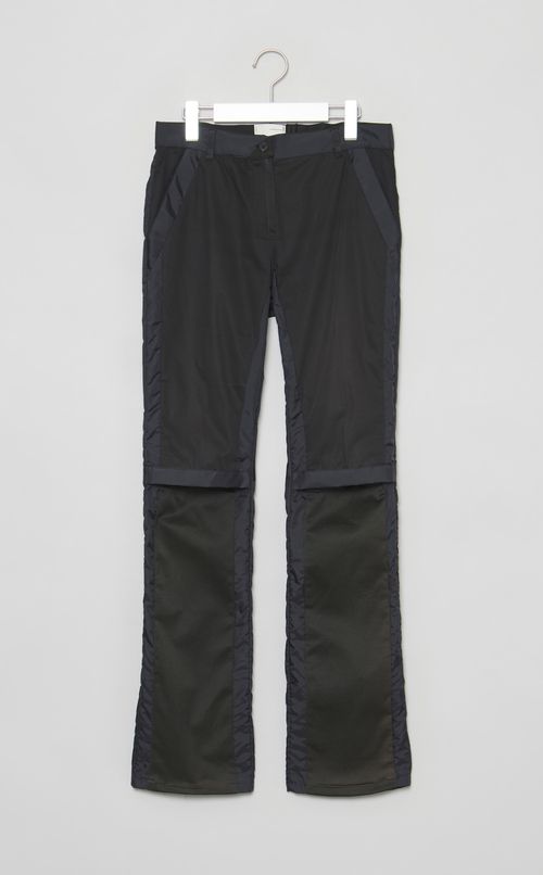 【roop】ナイロン切り替えパンツ