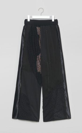 【roop】シャドウポルカトラックパンツ