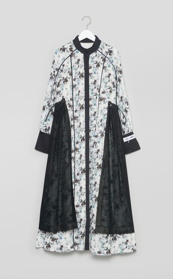 【roop】スカートドッキングワンピース