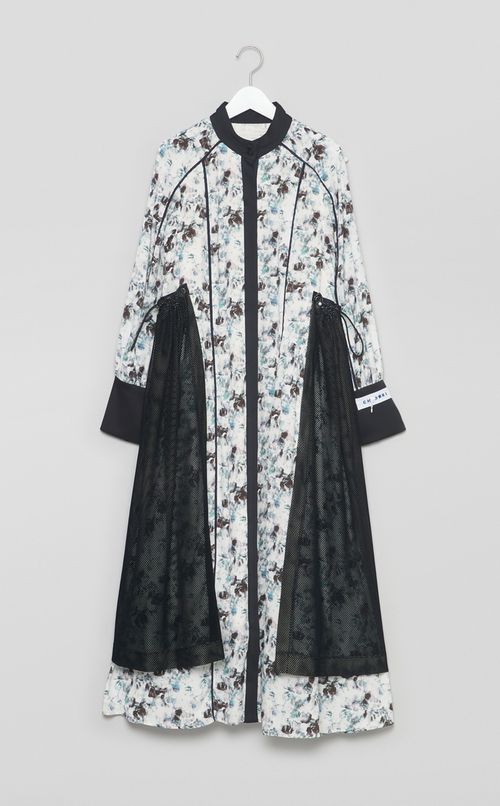 【roop】スカートドッキングワンピース