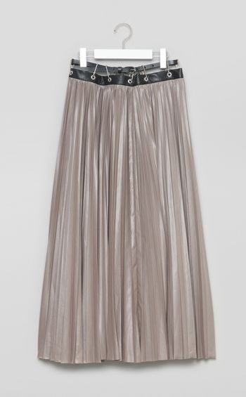 【roop】バイカラーカーテンスカート