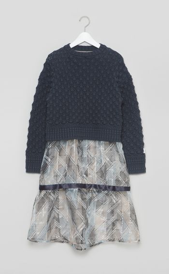 【roop】コンシールニットワンピース