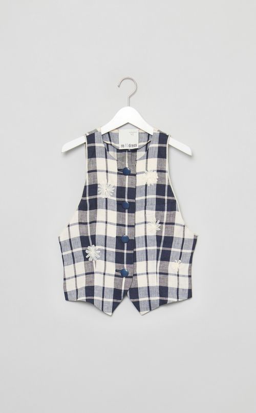 【roop】エンブロイダリー　ベスト