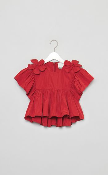 【roop】フラワーガーデンブラウス