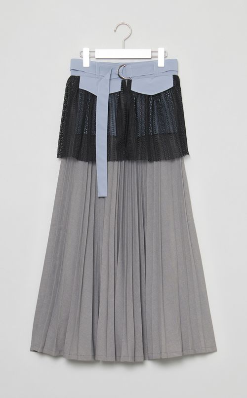 【roop】ロングプリーツスカート