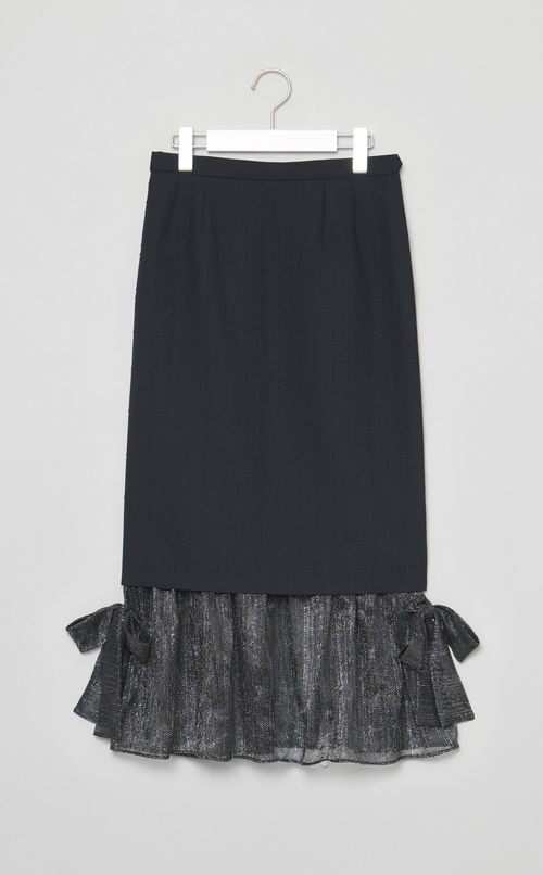 【roop】ラメフリルスカート