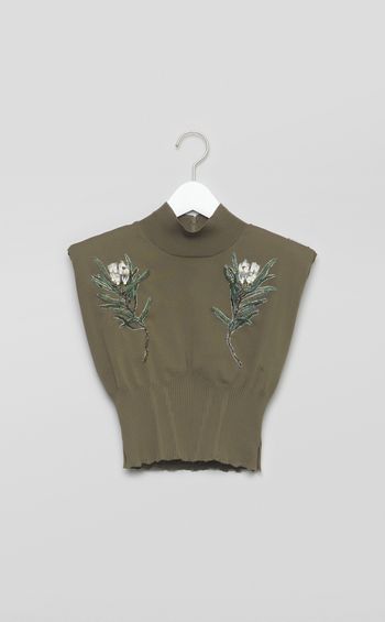 【roop】Adapt ニットミニマムトップス