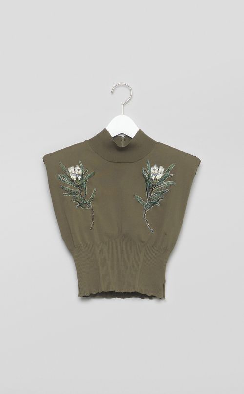 【roop】Adapt ニットミニマムトップス