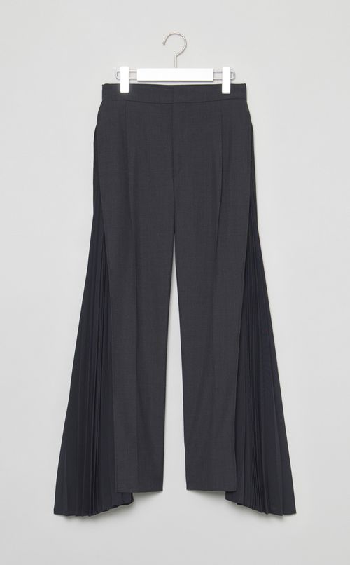 【roop】サイドプリーツパンツ