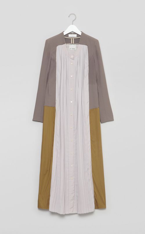 【roop】ドッキングシャツワンピース