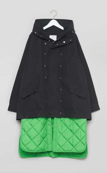 【roop】ライナーインアウトモッズコート