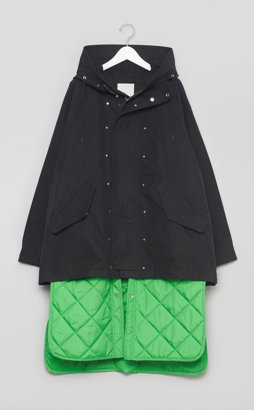 【roop】ライナーインアウトモッズコート