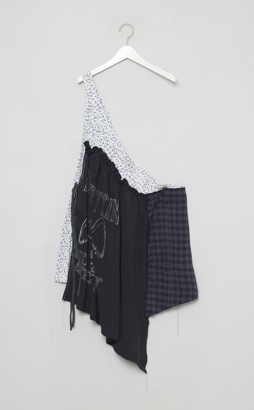 【roop】ワンショルダーワンピース