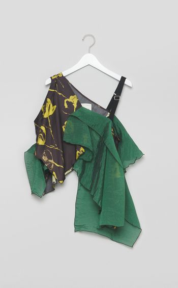 【roop】アシンメトリーキャミブラウス